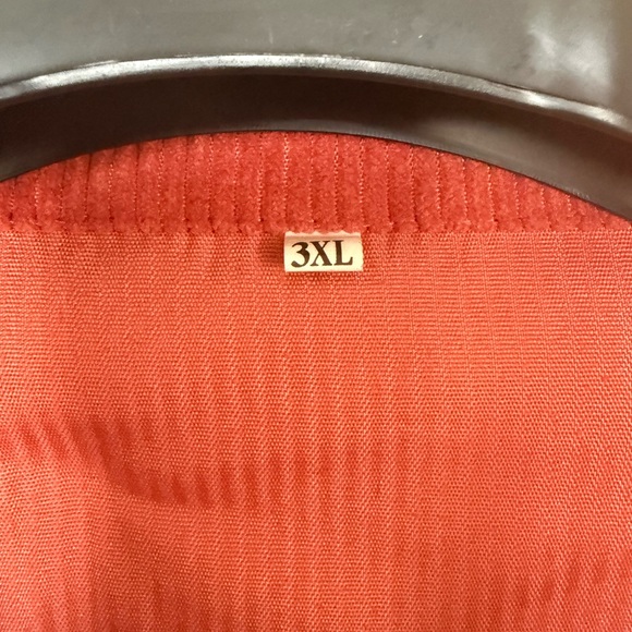 Button-Front Jacket in Rust 3X - Picture 3 of 12